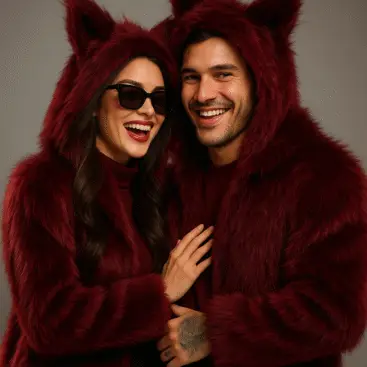 ABRIGO WOLF VINO TOP